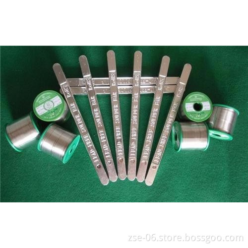 Manufacture lower price Ag3.0 lead free solder paste bars rolls solder for smt soldering machine